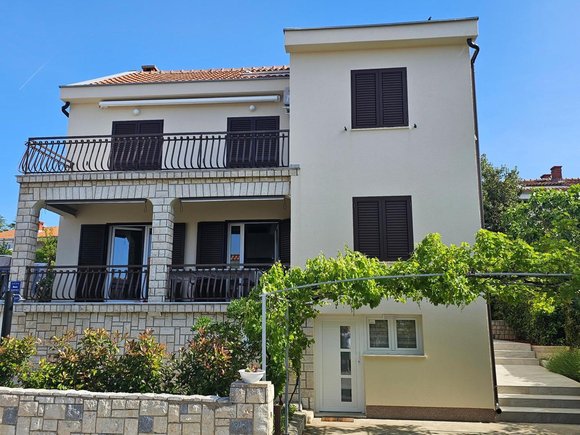 Vila Beleca Krk - Apartments Rest & Sea Krk Town Exterior foto